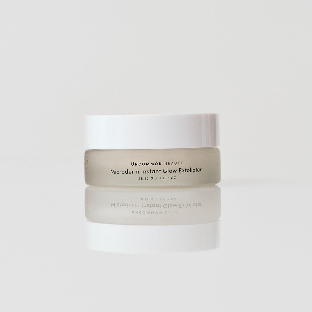 Microderm Instant Glow Exfoliator - Exfoliating Facial Scrub - All Skin Types, Vegan, Cruelty Free, Synthetic Fragrance Free, 1.129 OZ