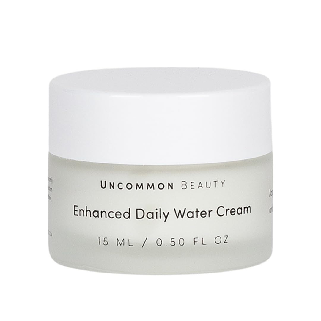 Mini Enhanced Daily Water Cream - Breathable Lightweight Daily Moisturizer for a Healthy Skin Barrier - All Skin Types, Vegan, Cruelty Free, Synthetic Fragrance Free, .50 FL OZ