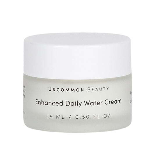 Mini Enhanced Daily Water Cream - Breathable Lightweight Daily Moisturizer for a Healthy Skin Barrier - All Skin Types, Vegan, Cruelty Free, Synthetic Fragrance Free, .50 FL OZ