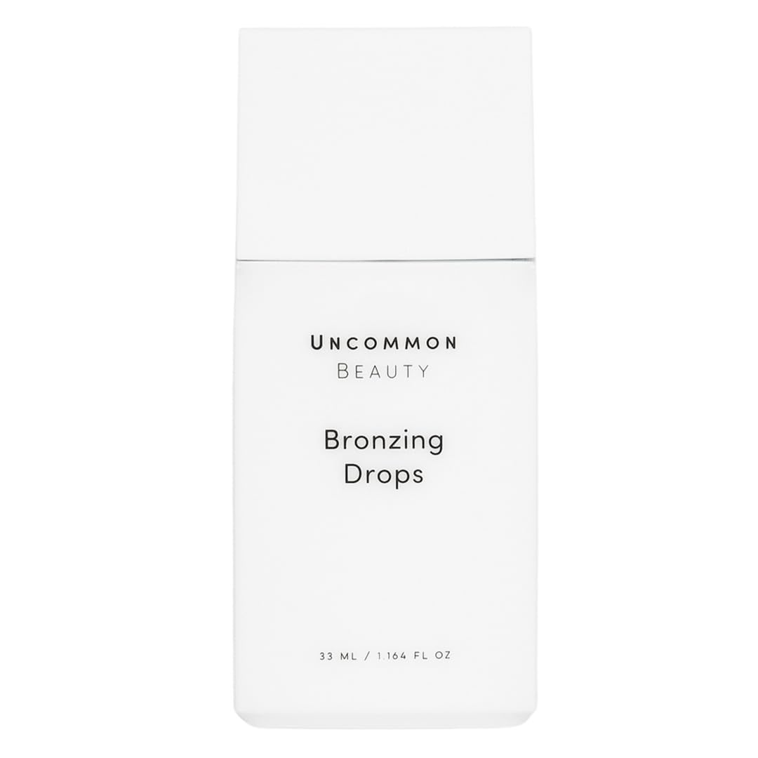 Bronzing Drops - Buildable Liquid Face Bronzer Face Drops with Glycerin for a Sunkissed Healthy Glow - All Skin Types, Vegan, Cruelty Free, Synthetic Fragrance Free, 1.164 FL OZ