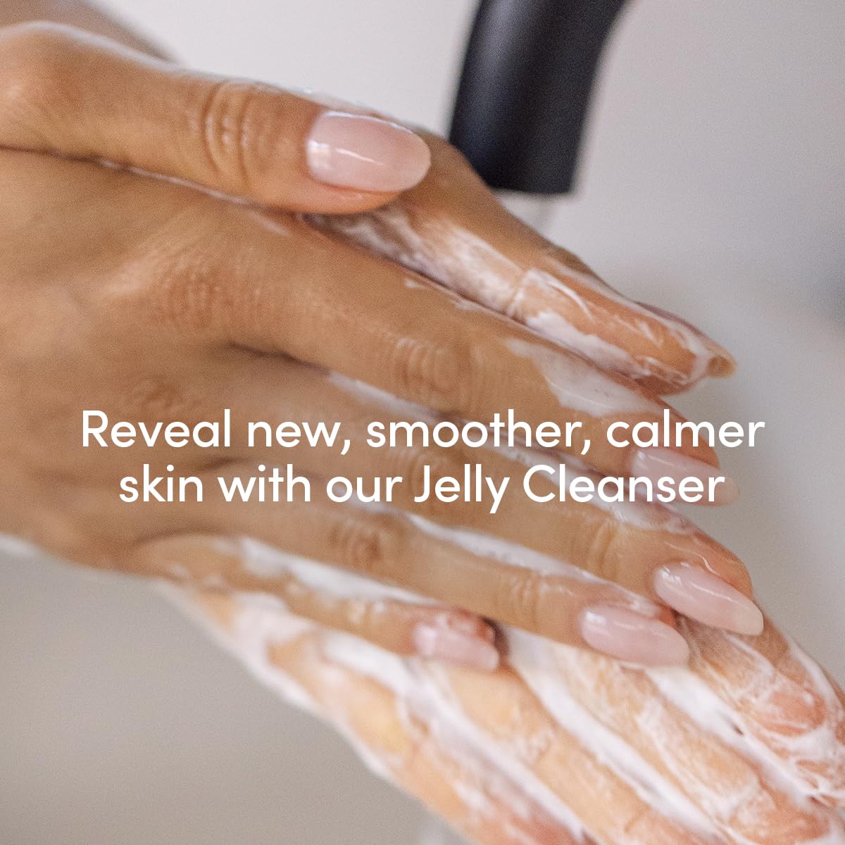 Jelly Cleanser - Daily Gentle Face Wash and Makeup Remover with Aloe Vera Gel - All Skin Types, Vegan, Cruelty Free, Synthetic Fragrance Free, 5.07 FL OZ